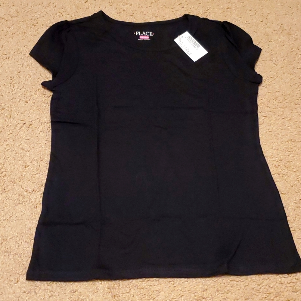 The Children's Place black shirt NWT